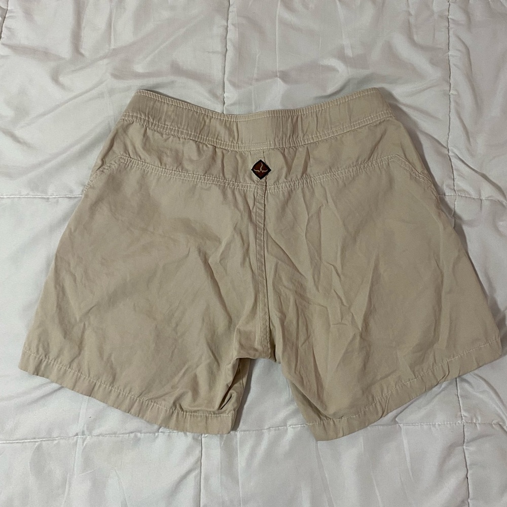 Prana Women's Khaki/Tan Outdoor Shorts - Picture 3 of 9